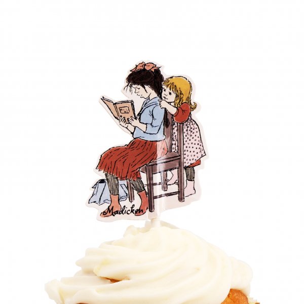 Cake Toppers - Madicken 8-pakning 10cm Cake Toppers - Madicken 8-pakning 10cm