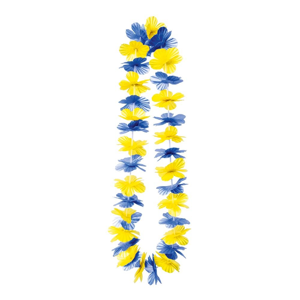 Blomsterkrans – Blå/Gul – Festhatter