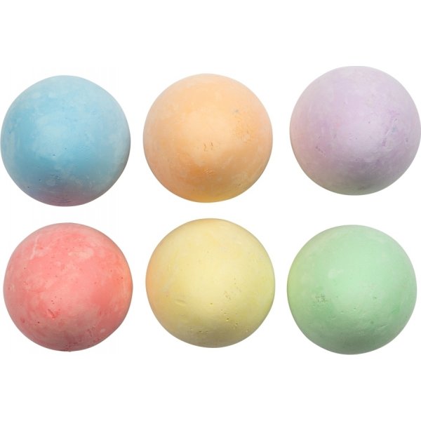 Gatefargestifter - Egg - Pastellfarger - 6-pakning