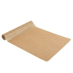 Stoffløper - champagne glitter - 28 cm x 3 m Stoffløper - champagne glitter - 28 cm x 3 m