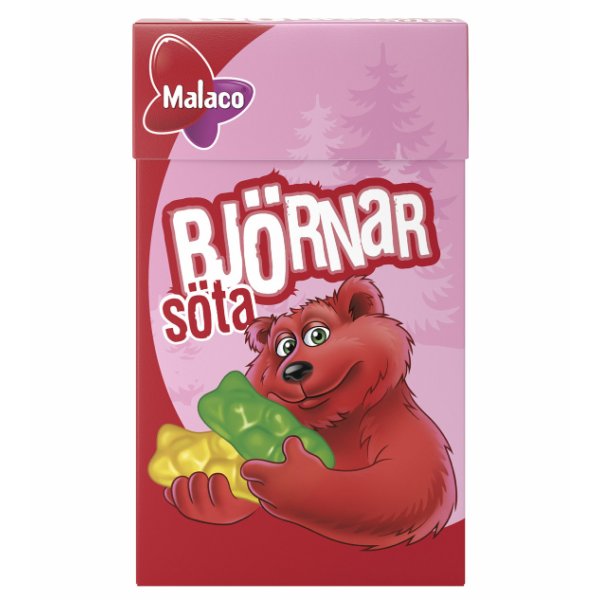 Søte bjørner i eske - Cloetta - 32 g Søte bjørner i eske - Cloetta - 32 g