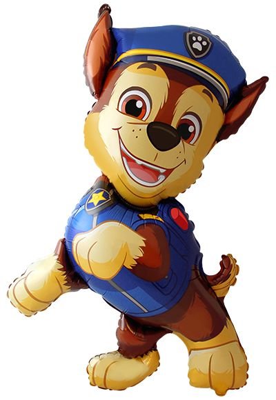 Folieballong – Chase – Paw Patrol – 79×56 cm – Paw Patrol