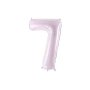 Tallballonger - Lilla Pastell - 72 cm - 7 Tallballonger - Lilla Pastell - 72 cm - 7