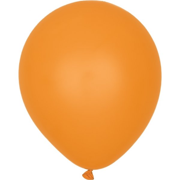 Ballonger ensfarget - Premium 30 cm - Oransje Ballonger ensfarget - Premium 30 cm - Oransje