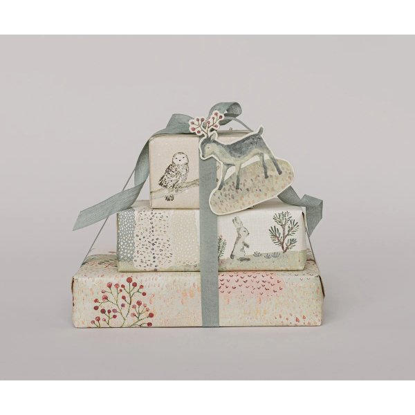 Gavepapir - Maileg - Vinterland - 55 cm x 10 m