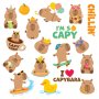 Tatoveringer - Capybara - 18 stk