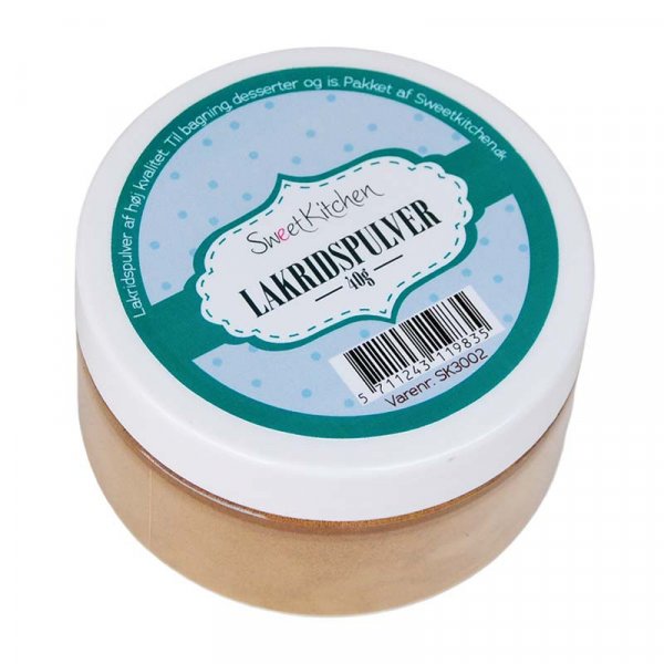 Lakrispulver - SweetKitchen - 40 g Lakrispulver - SweetKitchen - 40 g
