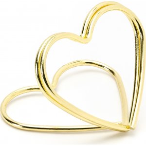 Kortholder - Hjerter - Gull - 10-pakning Kortholder - Hjerter - Gull - 10-pakning