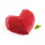 Silikonform - Geometric Heart - Stor