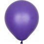 Miniballonger ensfargede - Premium 13 cm - Fiolett - 25-pakning