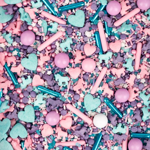 Strøblanding - Enhjørningsfest - Superstreusel - 90g Strøblanding - Enhjørningsfest - Superstreusel - 90g