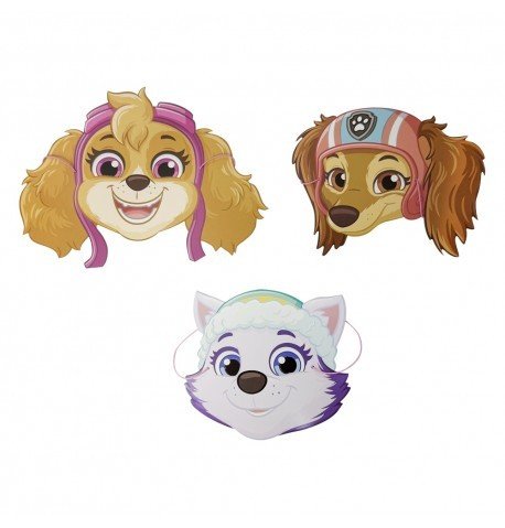 Festmasker - Paw Patrol - Mix - 8-pakning Festmasker - Paw Patrol - Mix - 8-pakning