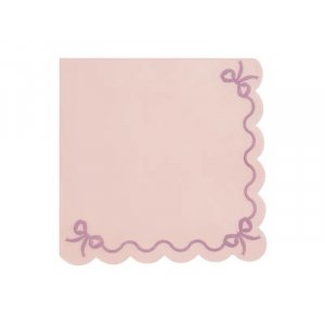 Servietter - Rosa - 12-pakning