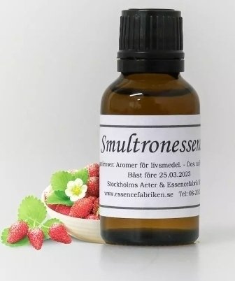 Aroma/essens - 25ml - Villjordbær Aroma/essens - 25ml - Villjordbær