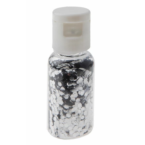 Glitterkonfetti - S�lv