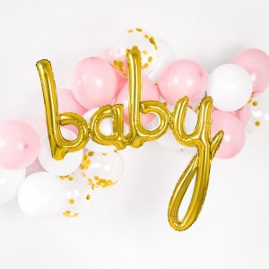 Folieballong - Baby - Gull