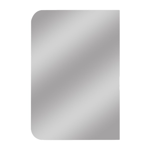 Sideskrape - 13 cm - Metall - Glatt - PME