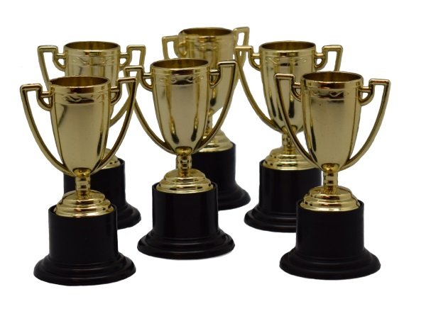 Minitrof�er - Plast - 6-pakning