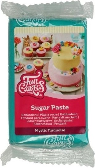 Sukkerpasta - Mystiq Turkis - 250 gram Sukkerpasta - Mystiq Turkis - 250 gram