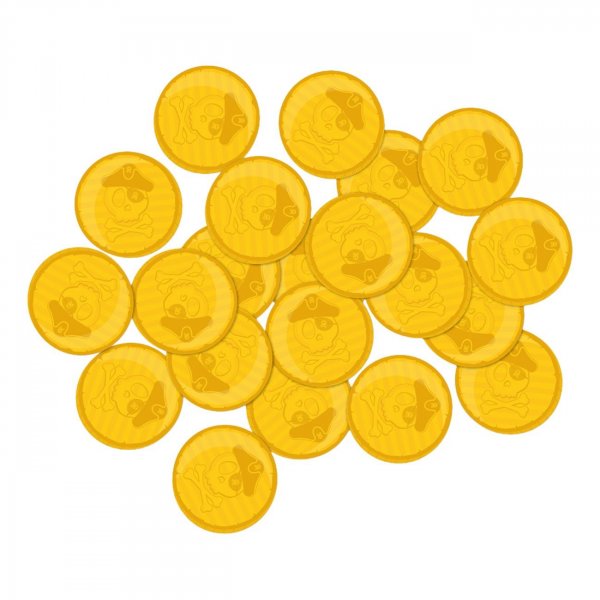 Konfetti - Piratgullmynter - 16 g