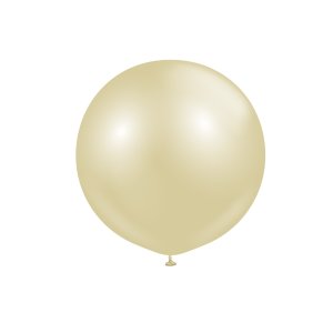 Ballonger ensfargede - Premium 60 cm - Aura Antikk Gull - 2-pakning