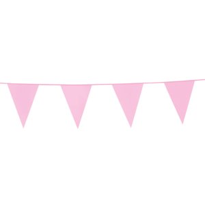 Vimpelgirlander - Rosa - 10m Vimpelgirlander - Rosa - 10m
