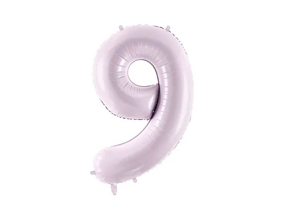 Tallballonger - Lilla Pastell - 72 cm - 7 Tallballonger - Lilla Pastell - 72 cm - 7