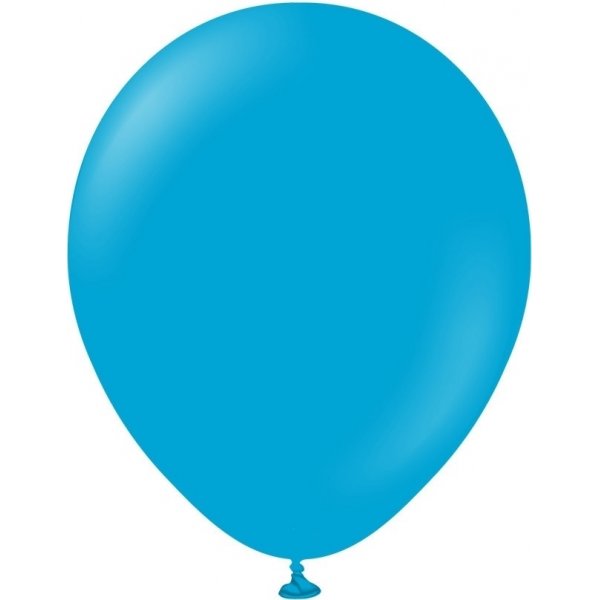 Ballonger ensfargede - Premium 30 cm - Karibisk blå Ballonger ensfargede - Premium 30 cm - Karibisk blå