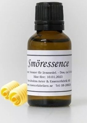 Aroma/essens - 25ml - Smør Aroma/essens - 25ml - Smør