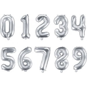 Tallballong - Sølv - 35 cm Tallballong - Sølv - 35 cm