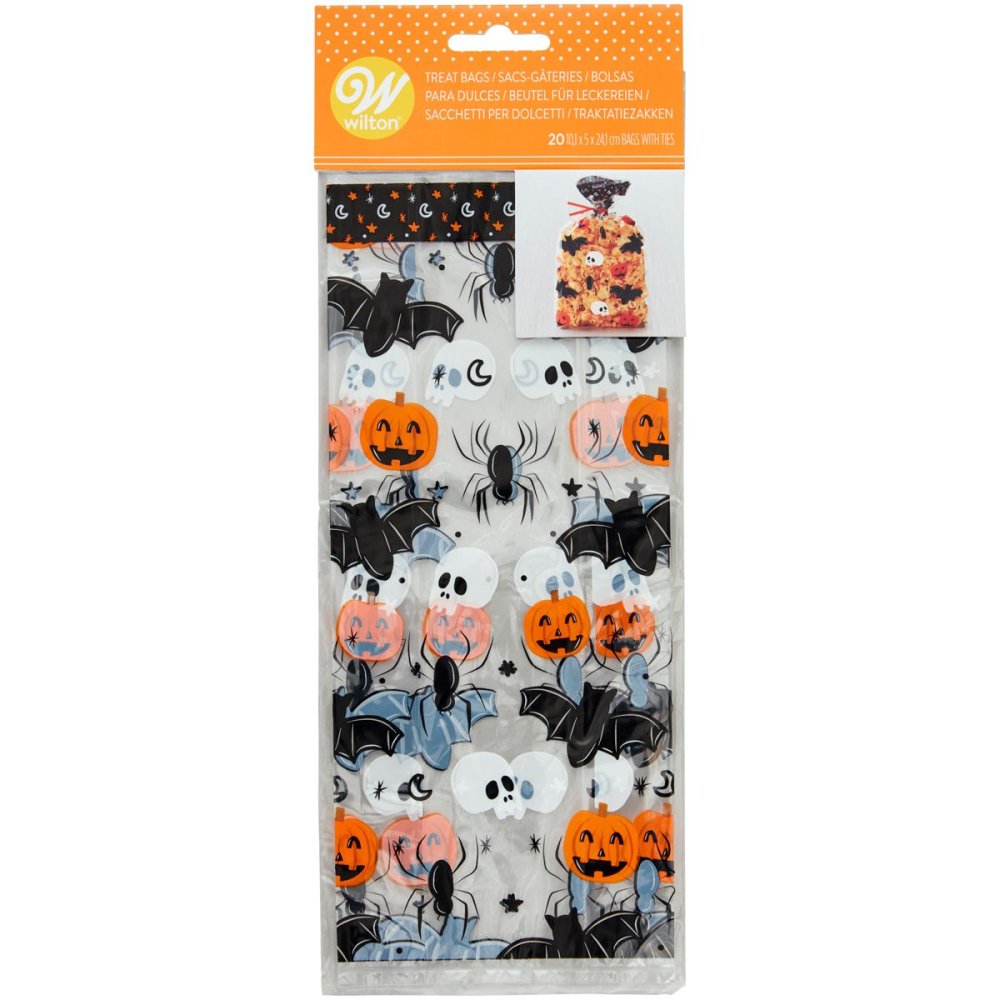 Godteriposer Halloween-ikoner – 20-pakning