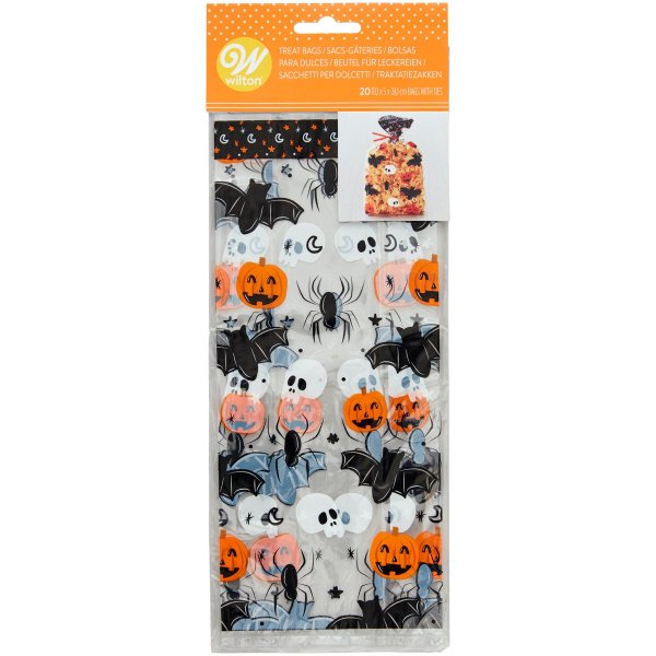 Godteriposer Halloween-ikoner - 20-pakning