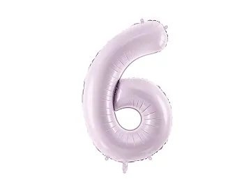Tallballonger - Lilla Pastell - 72 cm - 7 Tallballonger - Lilla Pastell - 72 cm - 7