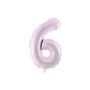 Tallballonger - Lilla Pastell - 72 cm - 7 Tallballonger - Lilla Pastell - 72 cm - 7