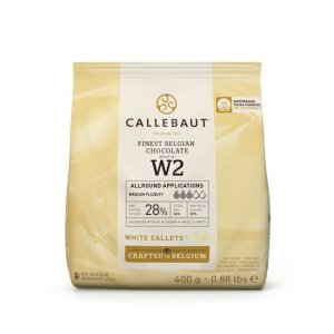 Sjokolade - Hvit W2 - Callebaut - 400 g