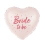 Folieballong - Hjerte - 45 cm - Brud - Rosa Folieballong - Hjerte - 45 cm - Brud - Rosa