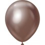 Ballonger ensfargede - Premium 30 cm - Sjokolade Krom - 10-pakning