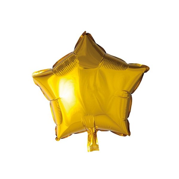 Folieballong Stjerne gull 46 cm Folieballong Stjerne gull 46 cm