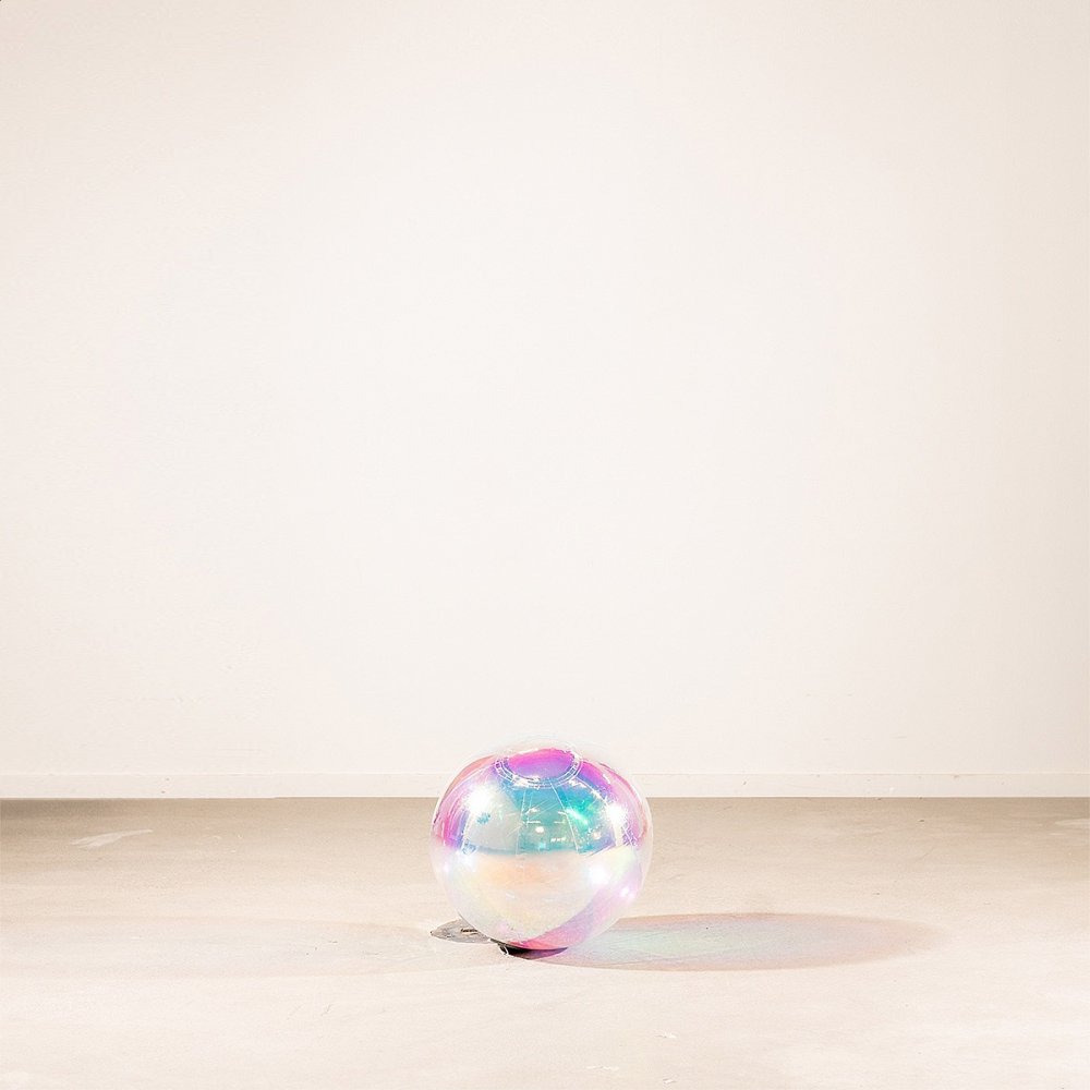 Oppblåsbar speilkule – iriserende – 40 cm – Kjempeballonger, Ballonger