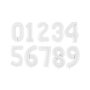 Tallballonger - Hvite - 86 cm - 2 stk Tallballonger - Hvite - 86 cm - 2 stk