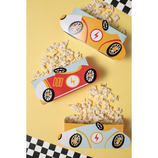 Snackbokser - Racing - 3-pakning Snackbokser - Racing - 3-pakning
