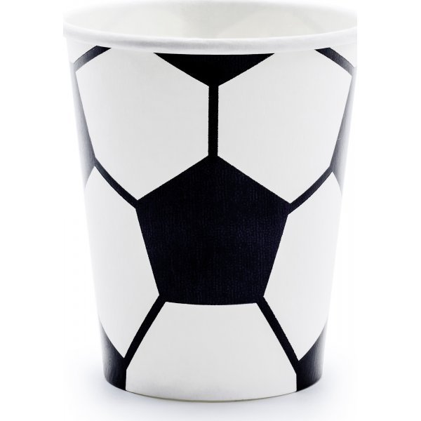 Papirkopper - Fotballfest - 6-pakning Papirkopper - Fotballfest - 6-pakning
