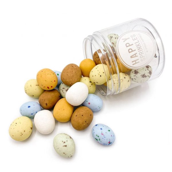 Sjokoladeegg - Happy Sprinkles - Eggs-plotion - 100g