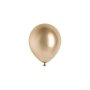Ballong - Glanset - Champagne Gull - 12 cm - 50-pakning Ballong - Glanset - Champagne Gull - 12 cm - 50-pakning