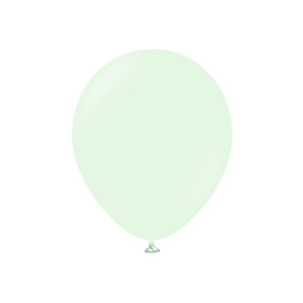 Ballonger ensfargede - Premium 30 cm - Lys gr�nn - 10-pakning