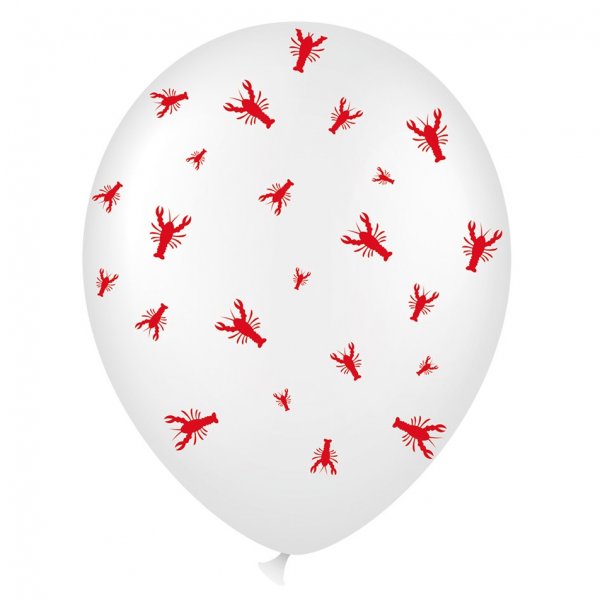 Ballonger - Kreps - Hvit - 6-pakning Ballonger - Kreps - Hvit - 6-pakning