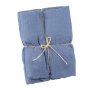 Stoffl�per - M�rkebl� - 90 cm x 3 m