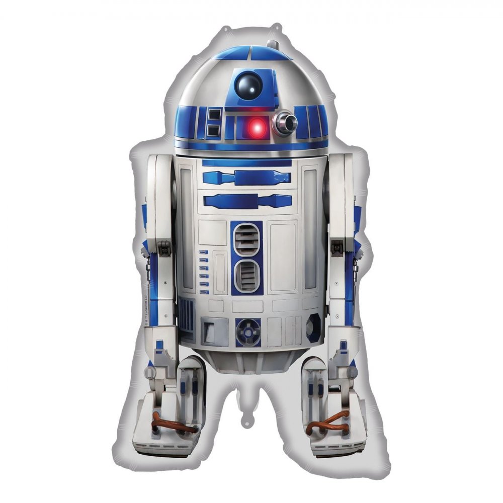 Folieballong – Star Wars R2-D2 – 101×73 cm – Former, Folieballonger, Ballonger