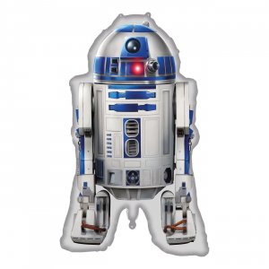 Folieballong - Star Wars R2-D2 - 101×73 cm Folieballong - Star Wars R2-D2 - 101×73 cm