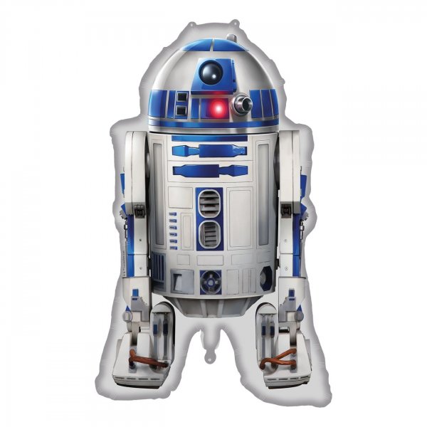 Folieballong - Star Wars R2-D2 - 101×73 cm Folieballong - Star Wars R2-D2 - 101×73 cm